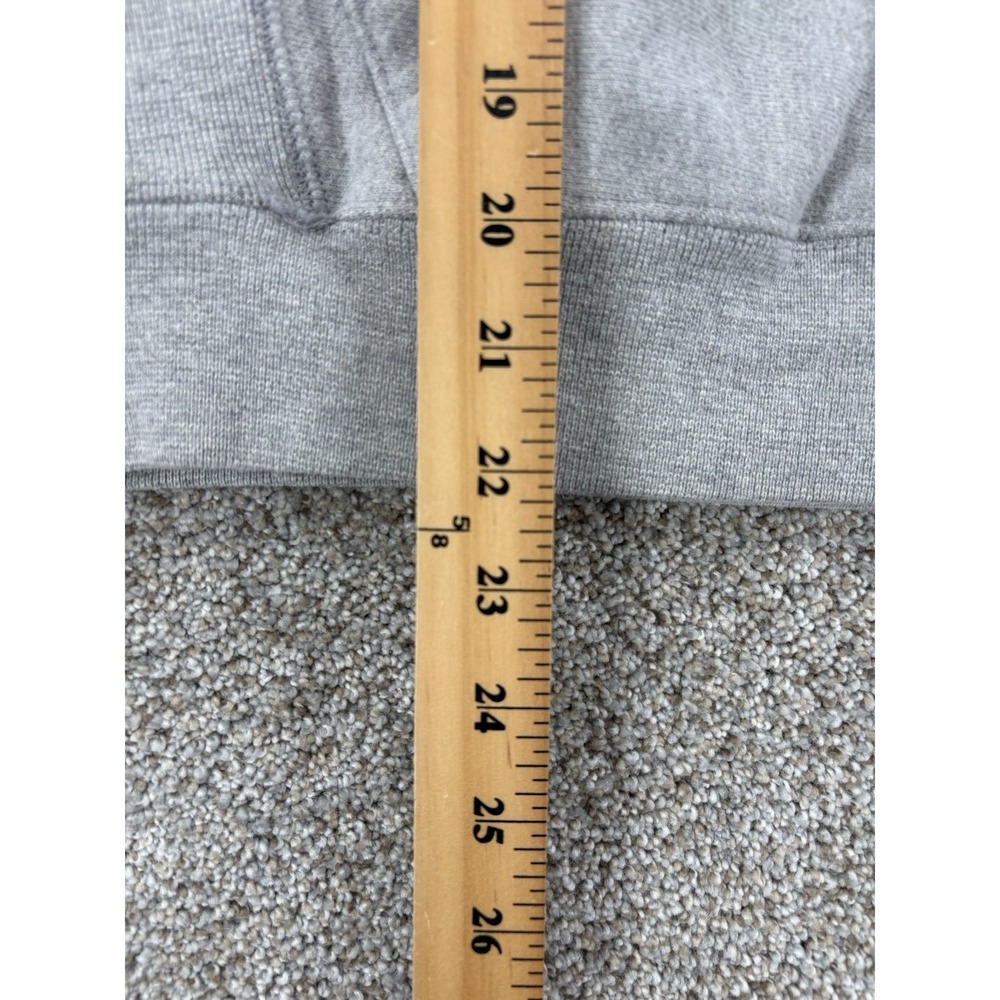 Champion Reverse Weave Sweatshirt Womens Medium Gray Crop Pullover Hoodie Y2K - Picture 8 of 8